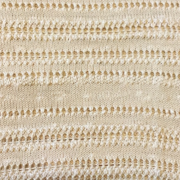 LOFT cotton/linen pointelle sweater - Picture 4 of 7